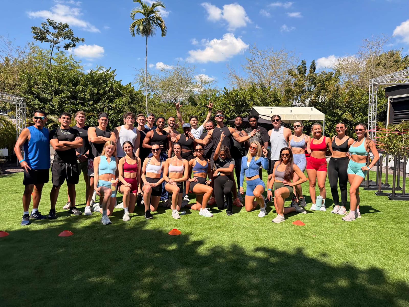 HYLIFE athletes together after racing